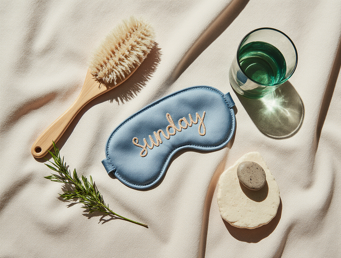 a flatlay or spa and wellness items