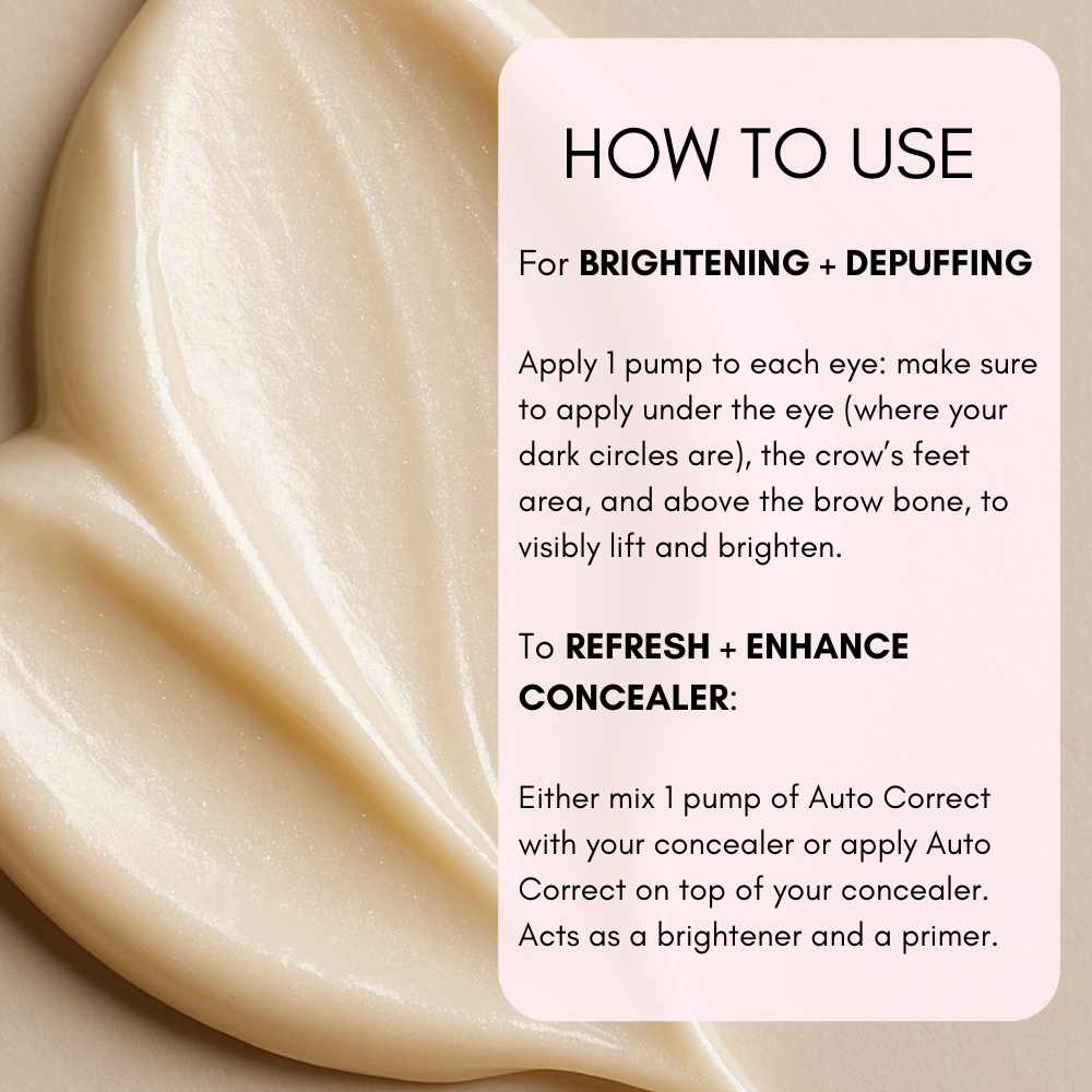 Auto Correct Brightening + Depuffing Eye Cream