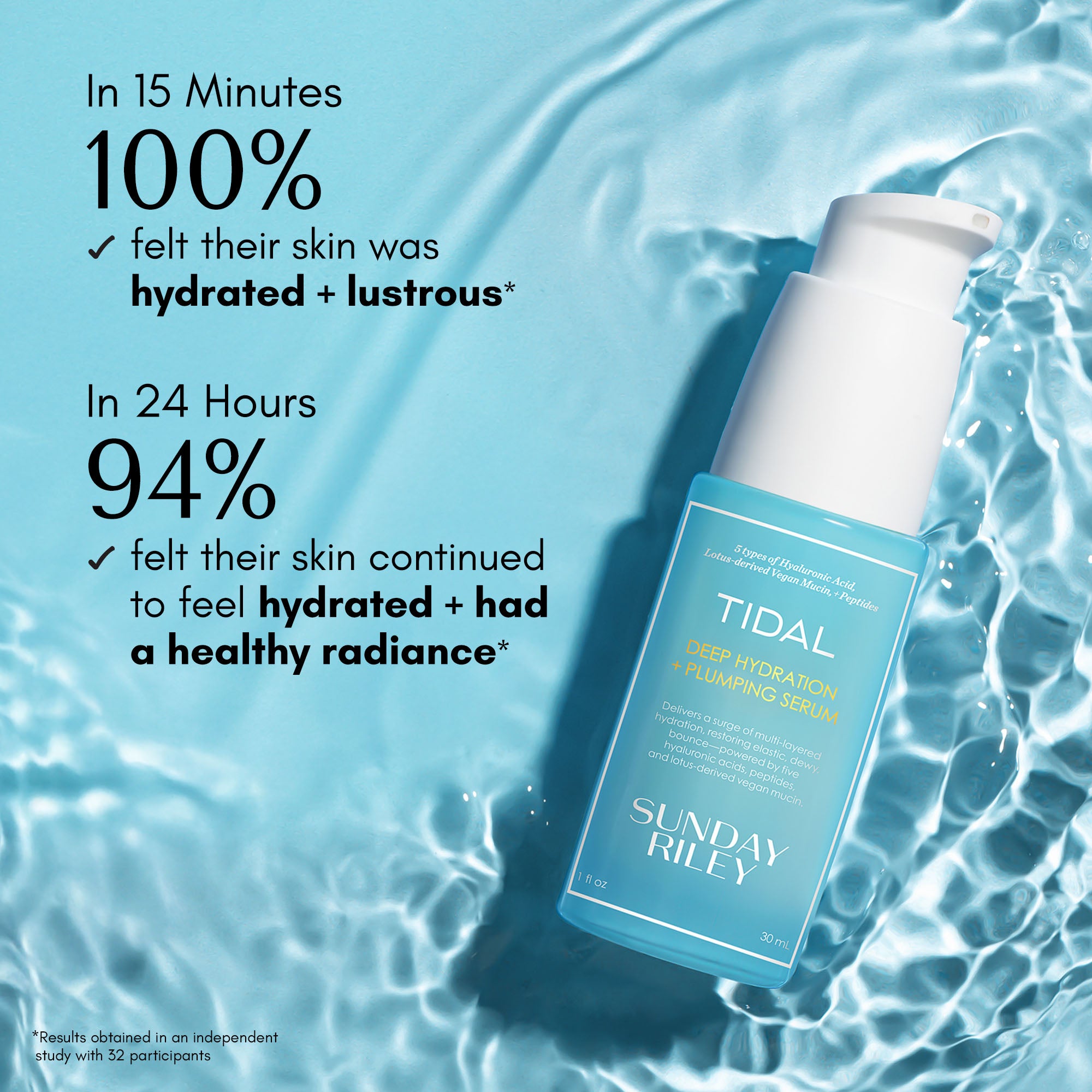 Tidal Deep Hydration + Plumping Serum
