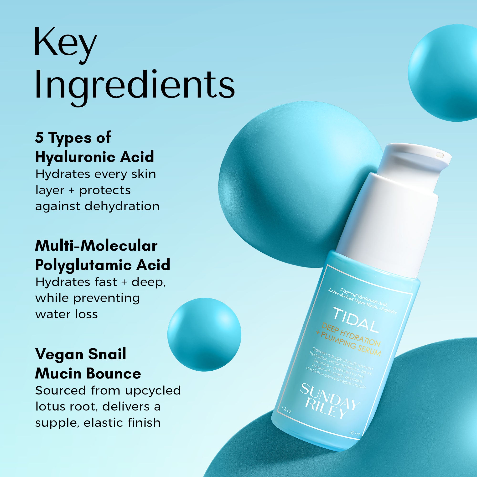Tidal Deep Hydration + Plumping Serum