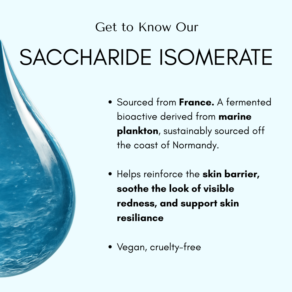 Saccharide Isomerate - vegan, marine source, skin barrier, redness
